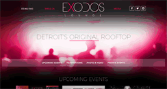 Desktop Screenshot of exodosrooftop.com
